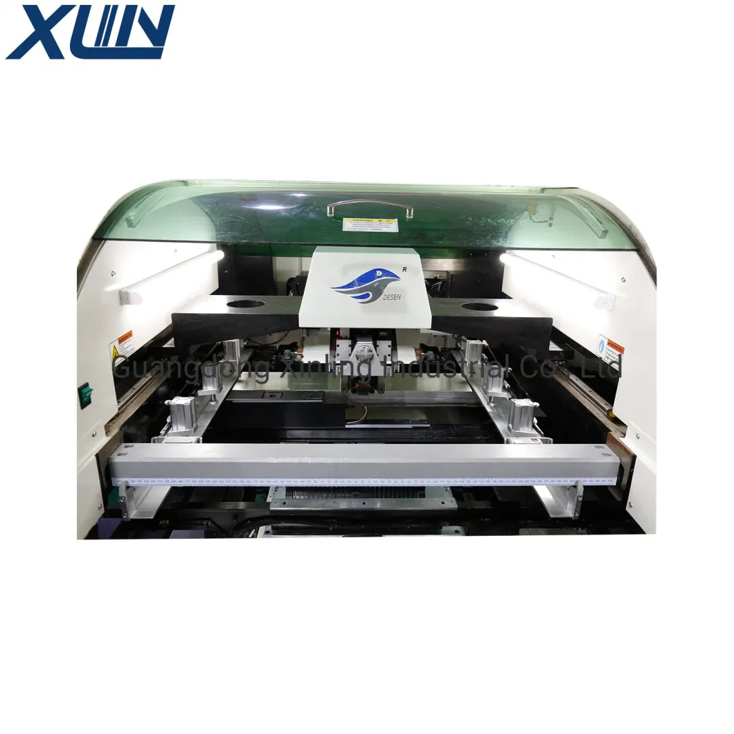 Used PCB Assembly Desen DSP 1008 High Precision Solder Paste Printer