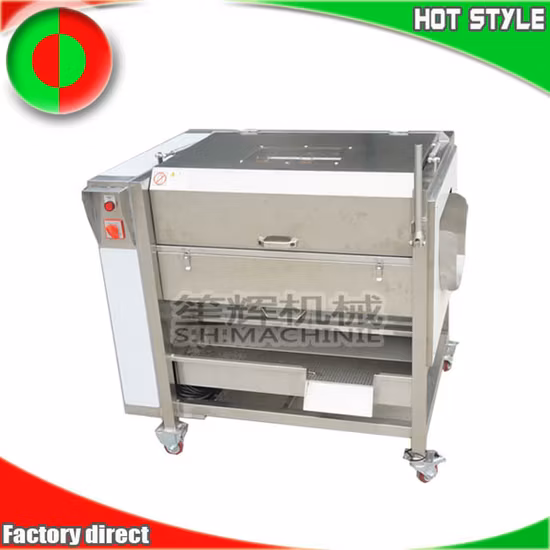 Автоматическая машина для удаления рыбьей чешуи, щетка для очистки маниоки, машина для очистки имбиря с крышкой, стиральная машина для апельсинов, машина для очистки картофеля