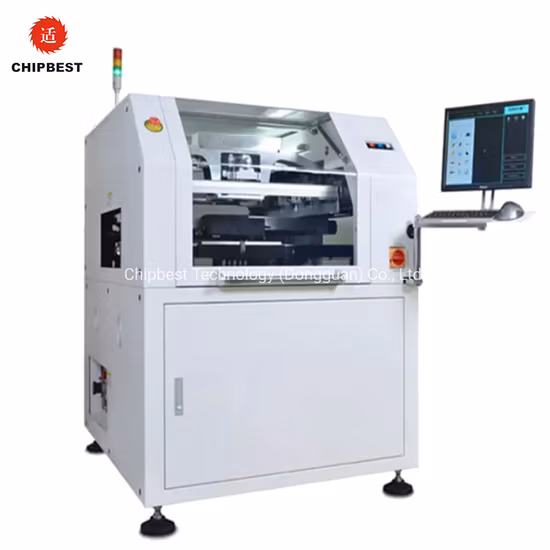 Сборочная линия SMT Автоматический принтер для паяльной пасты Стандартное оборудование для трафаретного принтера Печатная машина SMT Трафаретный принтер для паяльной пасты