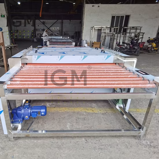 Горизонтальное оборудование для мойки и сушки стекла Оборудование для мойки стекла Машина для мытья стекла